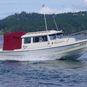 NIce teak!  (Nice boat!)