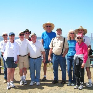 AngelGroup
L-R: Bob (Sea Struck), Kathy/Jim (Pounder), David/Donald (TBD), Jay (Sea Skipper), Jeff/Donna (Tranquilo), Donna/Steve (Dora~Jean)