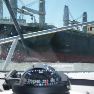 it is true 'metal moves the compass!'