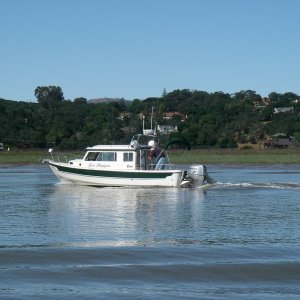 Jay must duck when entering cabin