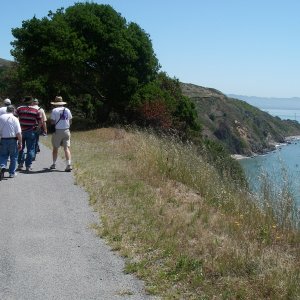 no exercise in circling the island by boat