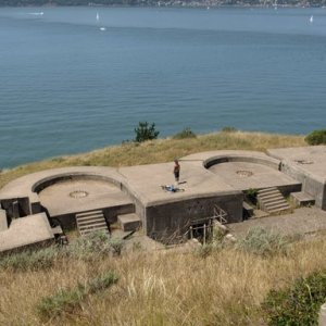 Old gun emplacements