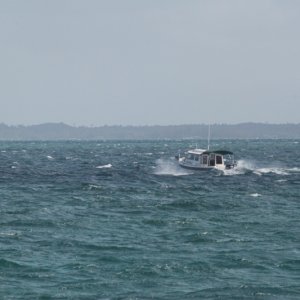 Weather changed during my first 25 mile trip, found out how sea worthy C-Dorys are!
