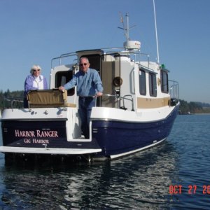 Harbor Ranger with Capt Gary and Firstmate Rosalie