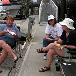 (Pat Anderson) Patty, Linda and Robbin
