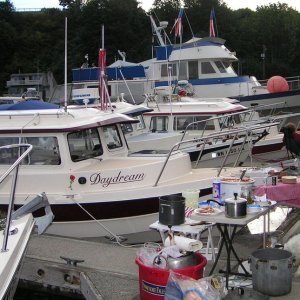 (Pat Anderson) Mussels, Beans and a Keg of Snoqualmie Falls Copperhead - What More Could Anybody Want?