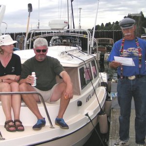 (Pat Anderson) Robbin, Fred and Rev Dave Christening Anita Marie