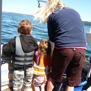 pulling pots in hood canal