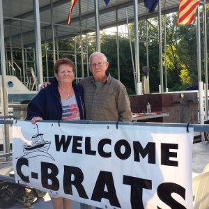 Pat and Ken (Pelican), our wonderful hosts for the gathering.