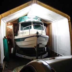 Media 'The summer carport.' in album 'Radar, GPS, and anchor light.'