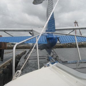 DeHaviland Beaver ahead of Kerri On at Port McNiell