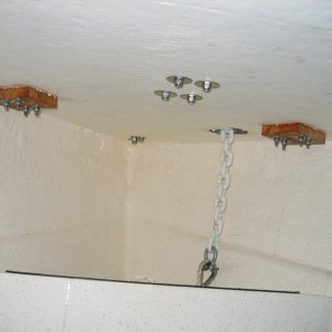 Two bow cleats