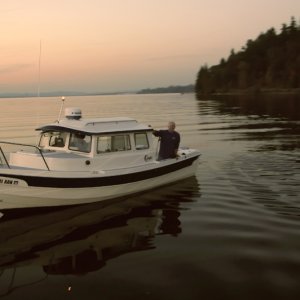 Lake Washington - Anchored Seward Park