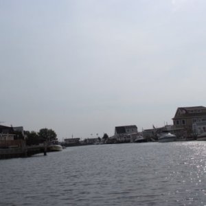 Tuckerton creek goes for miles,many side lagoons with houses and docks everywhere. It's almost like a maze for the new comers. Good thing we had our bread crumb trail on or we would still be back in there trying to find our way out.