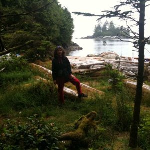 Rajani on Wouwer Island, Barkley Sound