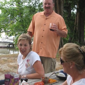 Chef and wife.  thanks Ken and Sandi