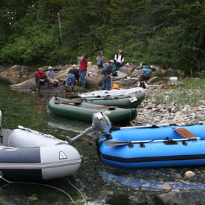 Beach gathering of C-Brats.