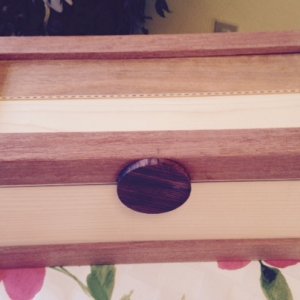 What Knot Box from leftover material from the table project.