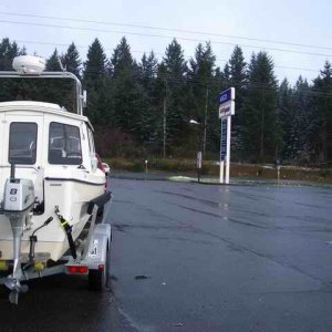 20060311 - 01 Poulsbo C-Dory Gathering - Snow in Trees