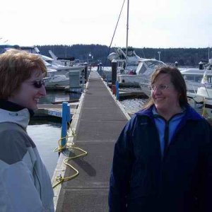 20060311 - 06 Poulsbo C-Dory Gathering - Amy & Susan