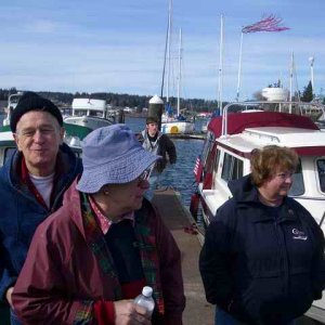 20060311 - 08 Poulsbo C-Dory Gathering - Eat at Joes - Patty on right