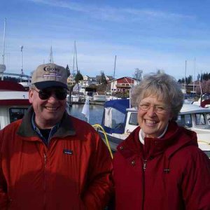 20060311 - 13 Poulsbo C-Dory Gathering - Didn\'t have their boat there but glad they joined