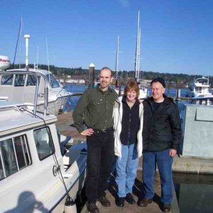 20060311 - 24 Poulsbo C-Dory Gathering - Todd, Amy & Joe