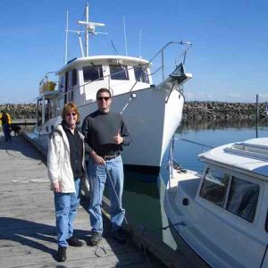 20060311 - 32 Poulsbo C-Dory Gathering - Little Boat - Big Boat