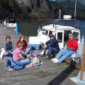 20060319 - 11 Columbia River Rooster Rock to Beacon Rock - Picnic Lunch