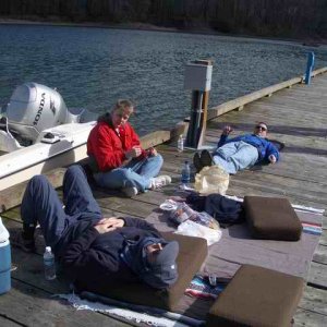 20060319 - 12 Columbia River Rooster Rock to Beacon Rock - Afternoon Nap
