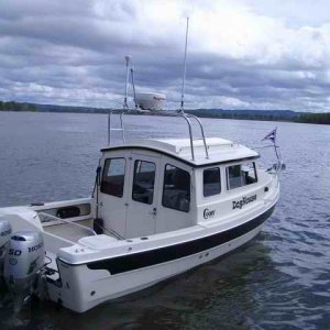 20060413 - 15 Cathlamet C-Dory Gathering - Say...nice boat you got there