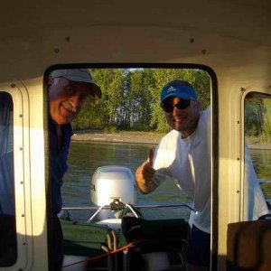 20060427 - 04 Taking an Australian for an evening boat ride