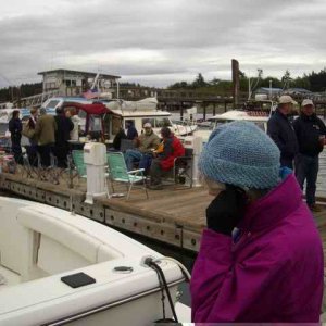 20060506 - 21 Lopez C-Dory Gathering - Can anyone guess who this teenager is on the phone