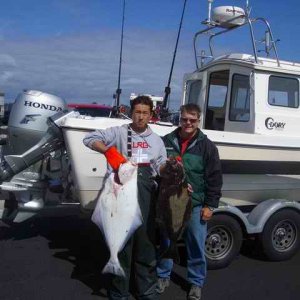 20060610 - 14 Newport Halibut Trip - The tally for the day