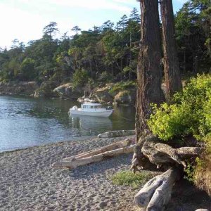 20060722 - 15 San Juans w Brother & Sister in law - Nice cove
