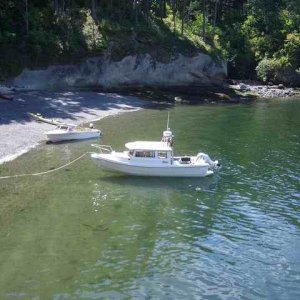 20060722 - 27 San Juans w Brother & Sister in law - Anchored in Matia