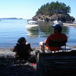 20060722 - 35 San Juans w Brother & Sister in law - Nice way to relax