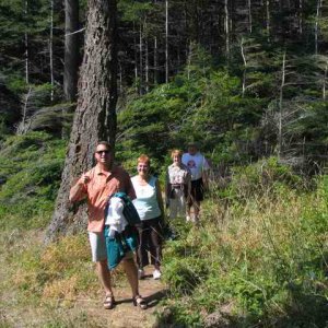 20060729 - 03 San Juans w Amy\'s Parents & Sister - Our fearless leader...hmmm