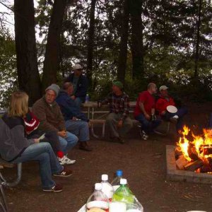 20061001 - 04 Sequim C-Dory Gathering - Nice Fire & Convo