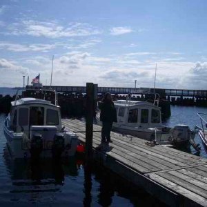20061001 - 15 Sequim C-Dory Gathering - Lookey who we found in Port Townsend  Bill & Kim & William & Jenny