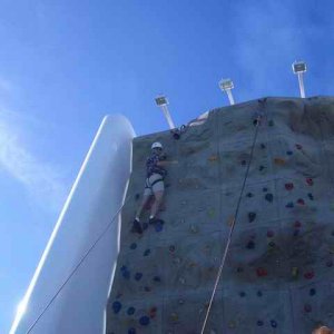 20061023 - 15 1st Mexico Cruise - John on the back of the ship