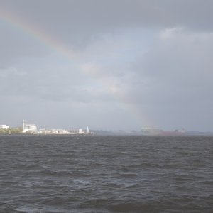 Rainbow just north of Jax on Saint Johns