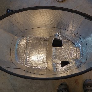 Soundproofing added to the inside of my F50 cowling.