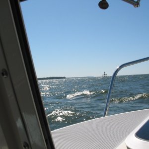 Approaching Cole's Point Virginia