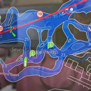 Aquamap display route