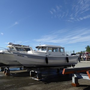 All cleaned up for the next one. An NMI sistership on the next stand.