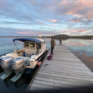 Eagle Bay campsite dock