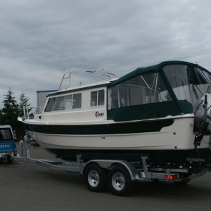 (journey on) To Journey On. Small truck, large boat, anyway we have liftoff.