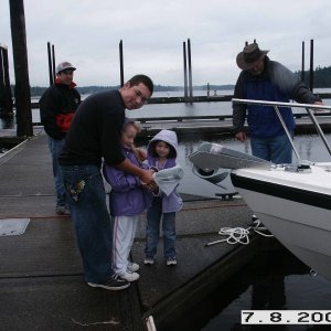 Well, Journey On has been in the water, and is now a proper boat