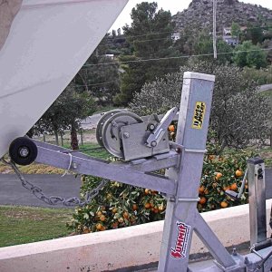 E-Z Loader Winch Mount